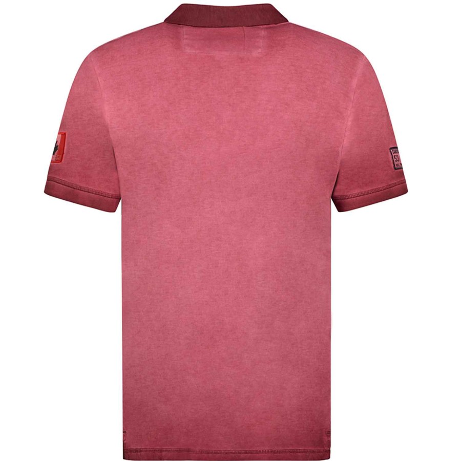 Homme Canadian Peak Polo | Keoneak Burgundy Rm Men 235