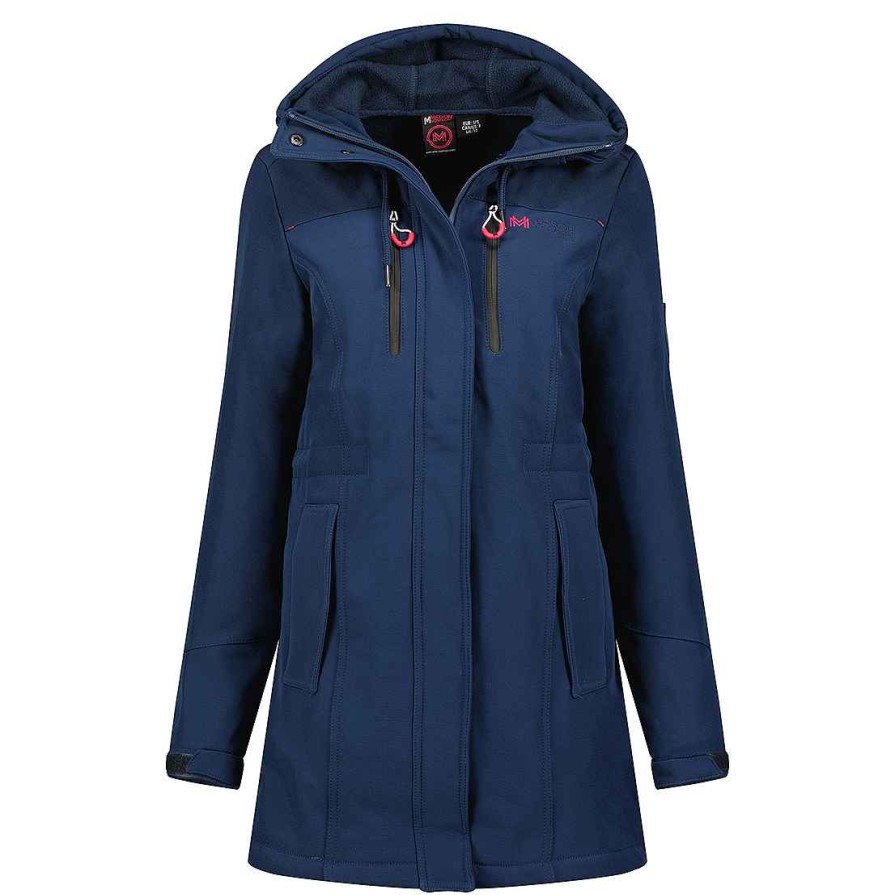 Femme Canadian Peak Coquille Souple | Toceamai Lady Navy Mt 009