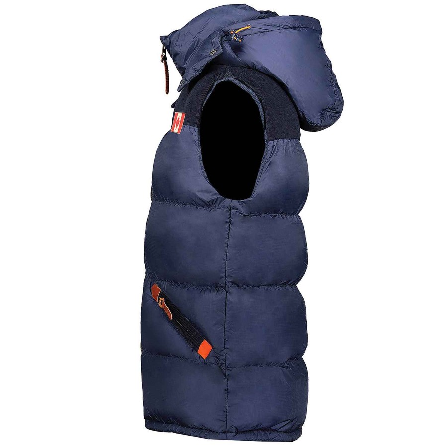 Homme Canadian Peak Gilet | Velianeak Navy Rm Men 056