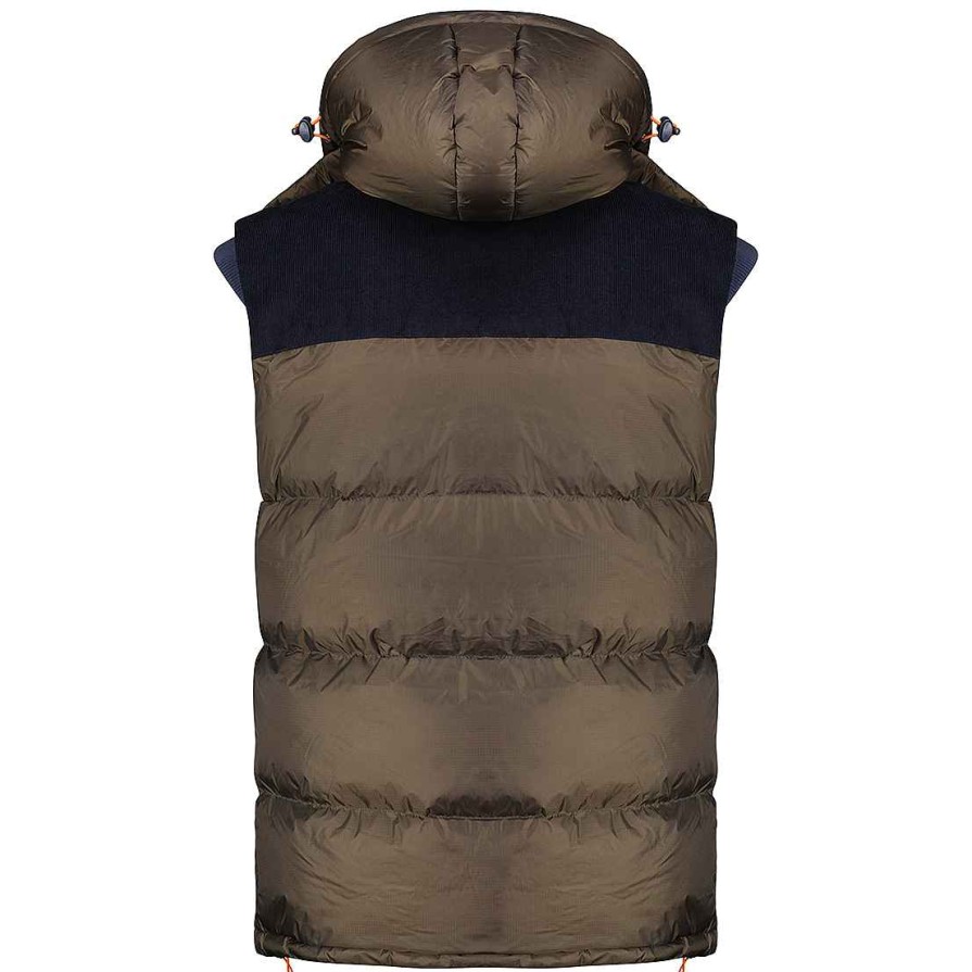 Homme Canadian Peak Gilet | Velianeak Kaki Rm Men 056