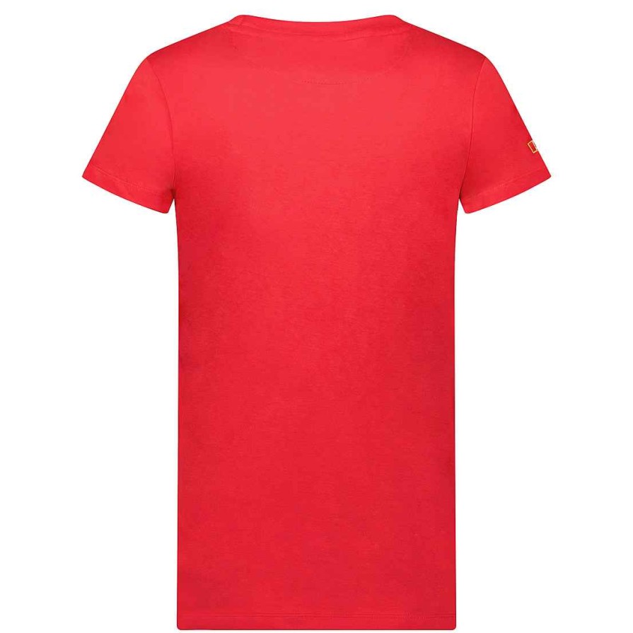 Homme Canadian Peak T-Shirt | Jeganteak Red Rm Men 249