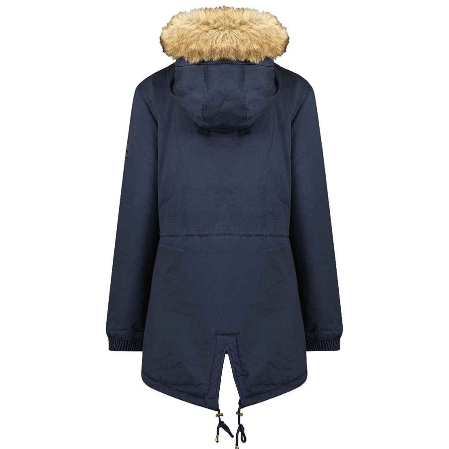 Femme Canadian Peak Parka | Ampumai Navy Mt Lady 056