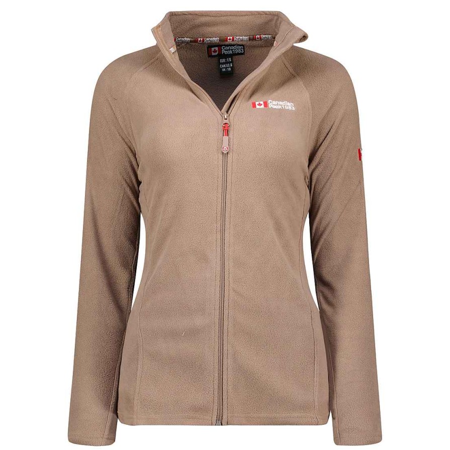 Femme Canadian Peak Polaire | Tugeak Fz Rm Taupe Lady 224