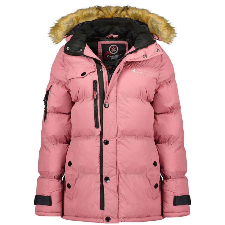 Femme Canadian Peak Parka | Bukka Pink Cp Rm Lady 021