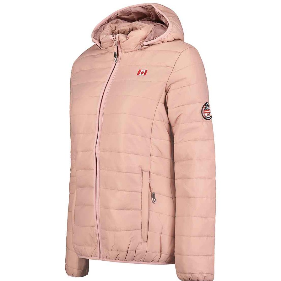 Femme Canadian Peak Blouson | Atikeak Hood Old Pink Rm Cp Lady 233