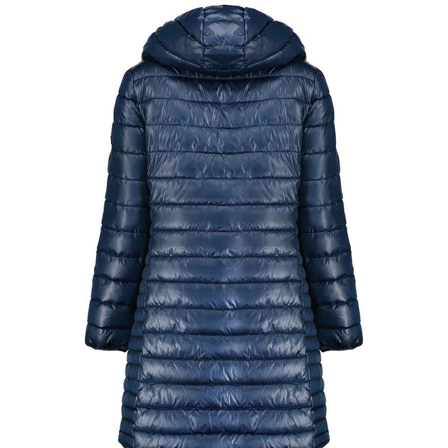 Fille Canadian Peak Blouson | Colombiana Long Hood Navy Girl 096