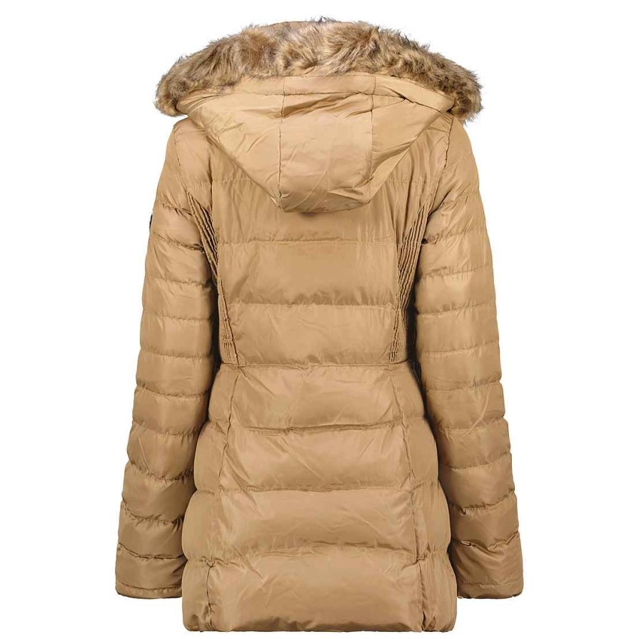 Fille Canadian Peak Parka | Anieseak Taupe Bs Girl 045