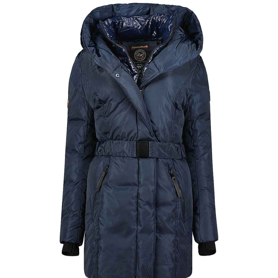 Femme Canadian Peak Parka | Ablackstoneak Navy Rm Bs Lady 068