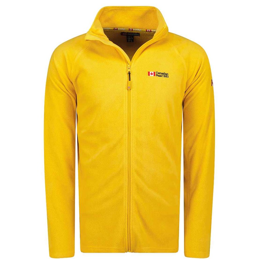 Homme Canadian Peak Polaire | Tugeak Fz Rm Mustard Men 224