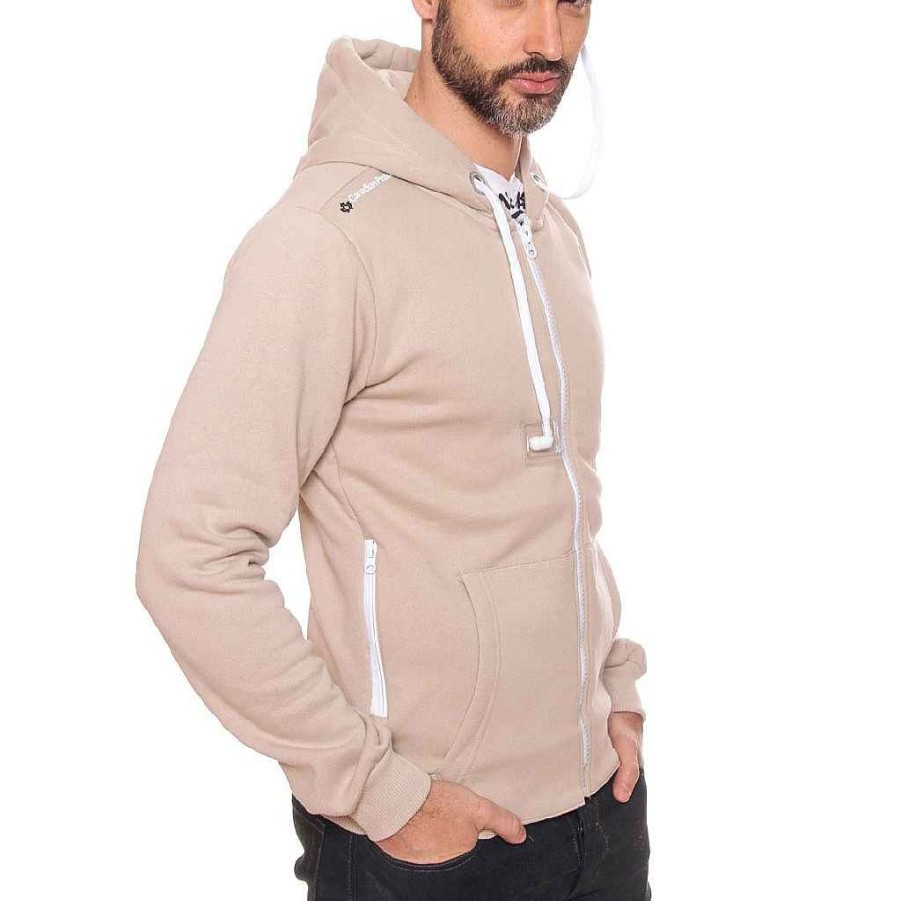 Homme Canadian Peak Transpirer | Fantasio Men Beige 100 With Headphone