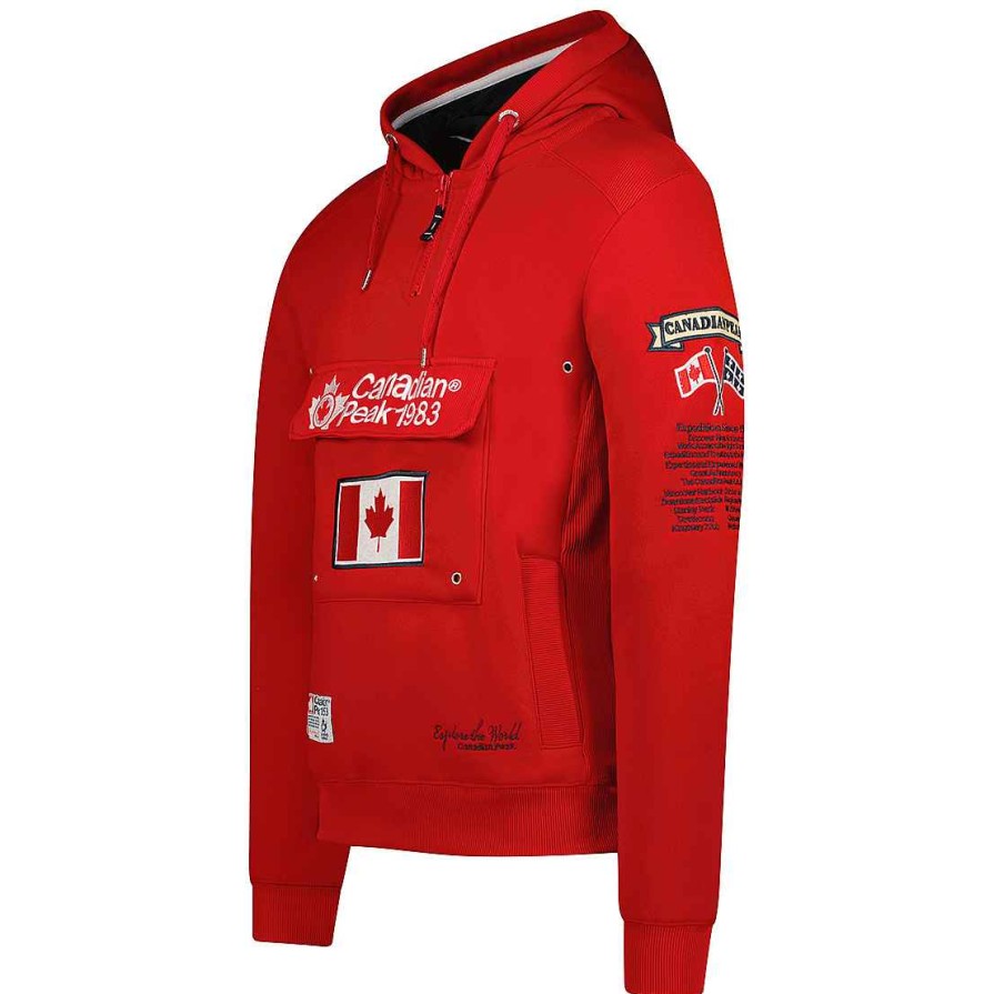 Homme Canadian Peak Transpirer | Galapagos Ass C Red Men 054