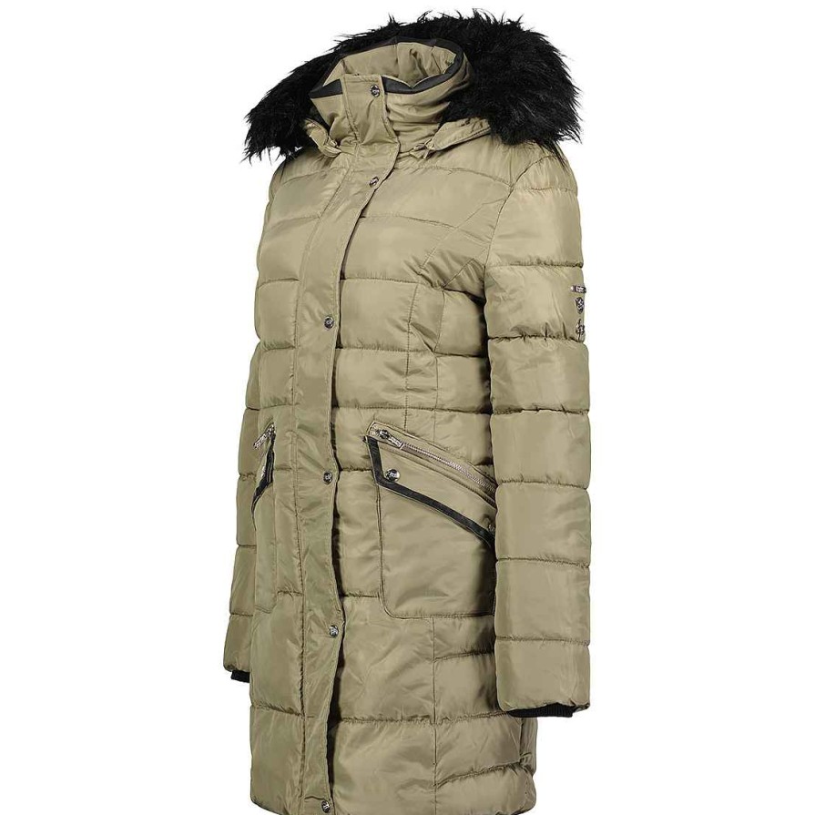 Femme Canadian Peak Parka | Bijouxeak Taupe Cp Lady 054