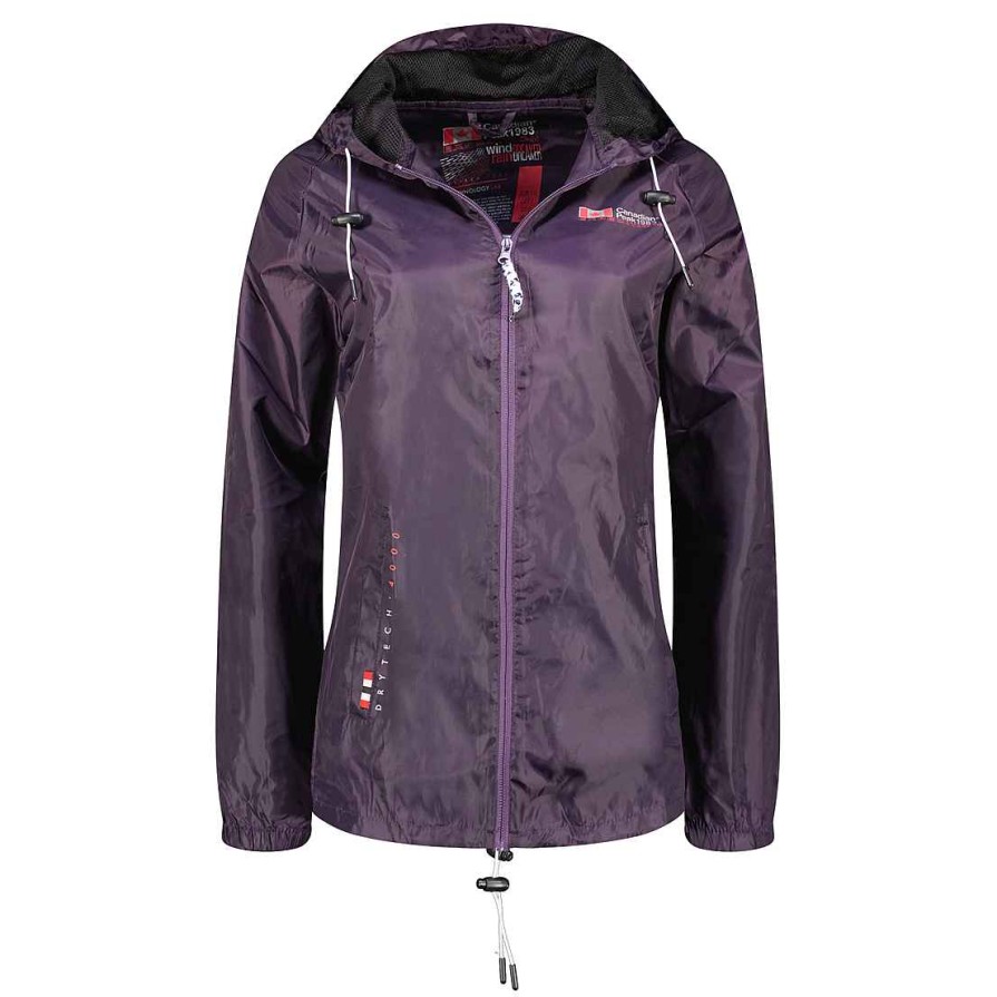 Femme Canadian Peak Veste De Printemps | Bretoneak Purpple Cp Lady 244 Goz