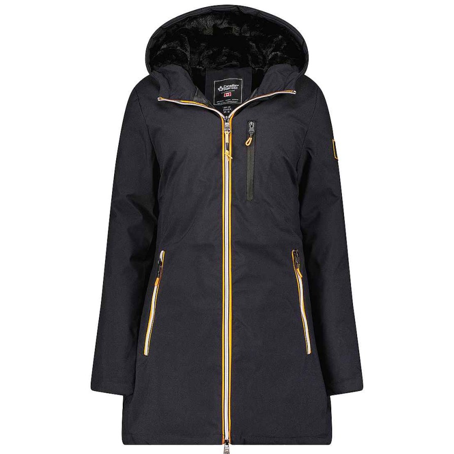 Femme Canadian Peak Parka | Cassimineak Navy Rm Lady 001