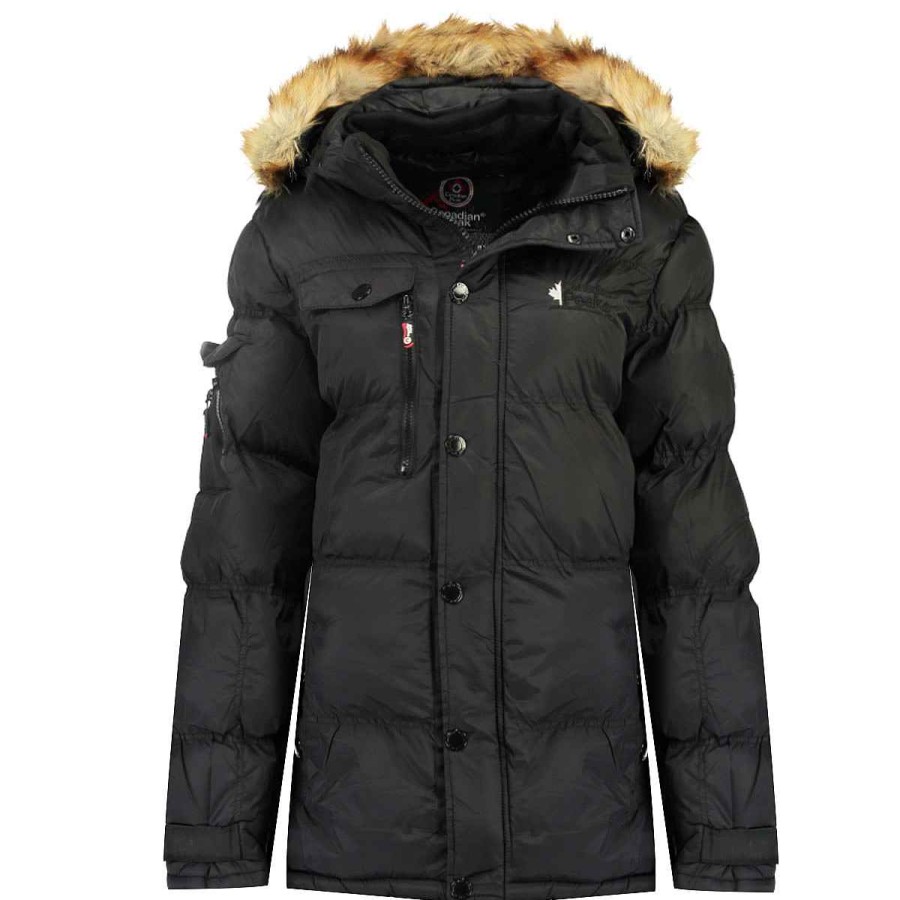 Fille Canadian Peak Parka | Bukka Navy Girl 001