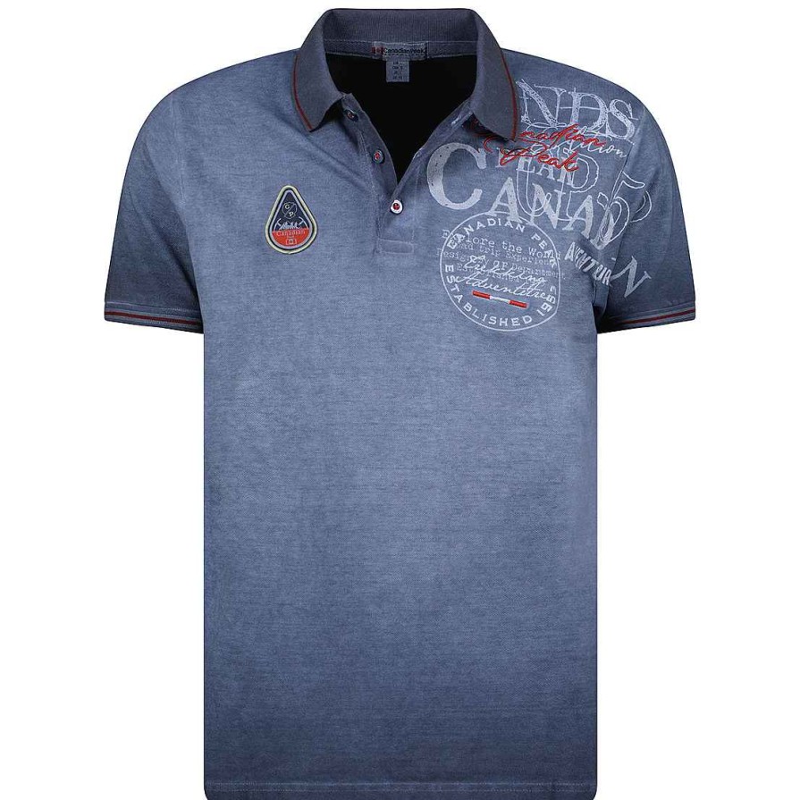 Homme Canadian Peak Polo | Kadventureak Navy Rm Men 419