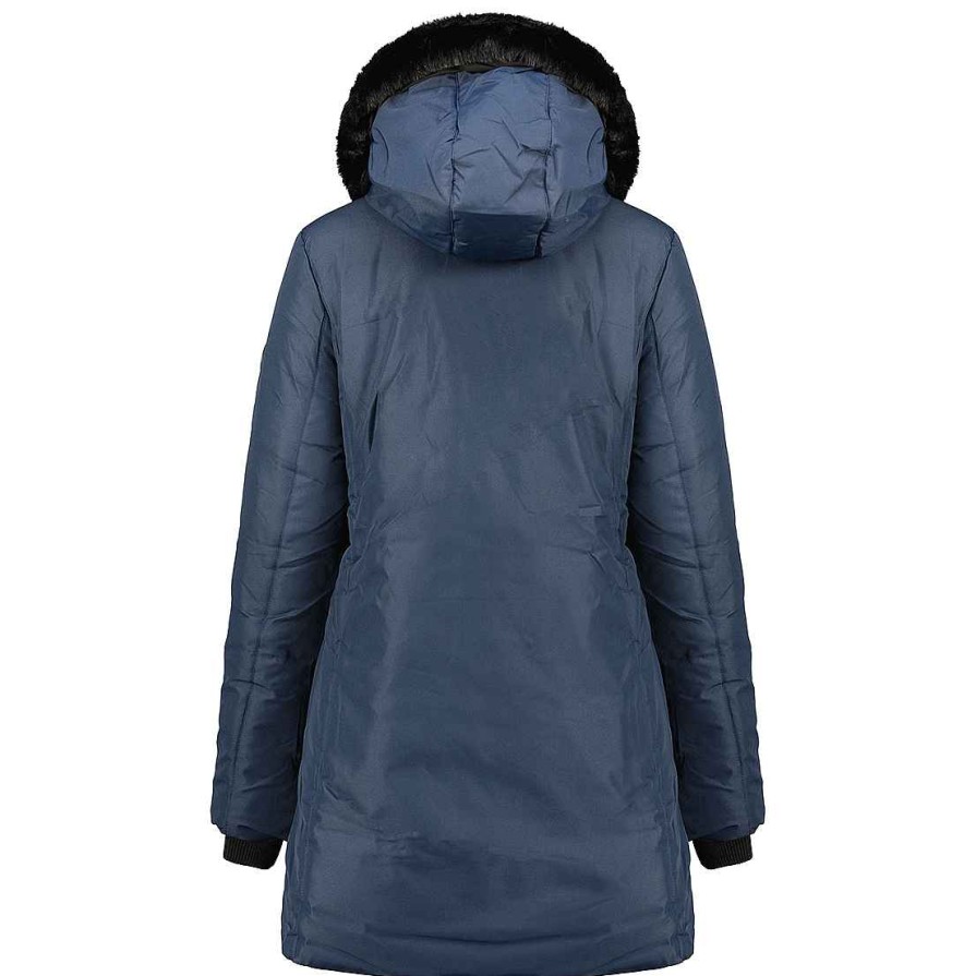 Femme Canadian Peak Parka | Cherimai Navy Rm Lady 021