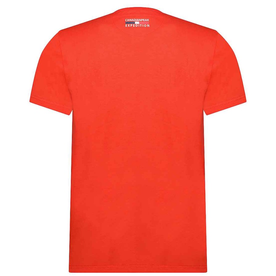 Homme Canadian Peak T-Shirt | Jurbeak Red Rm Men 235