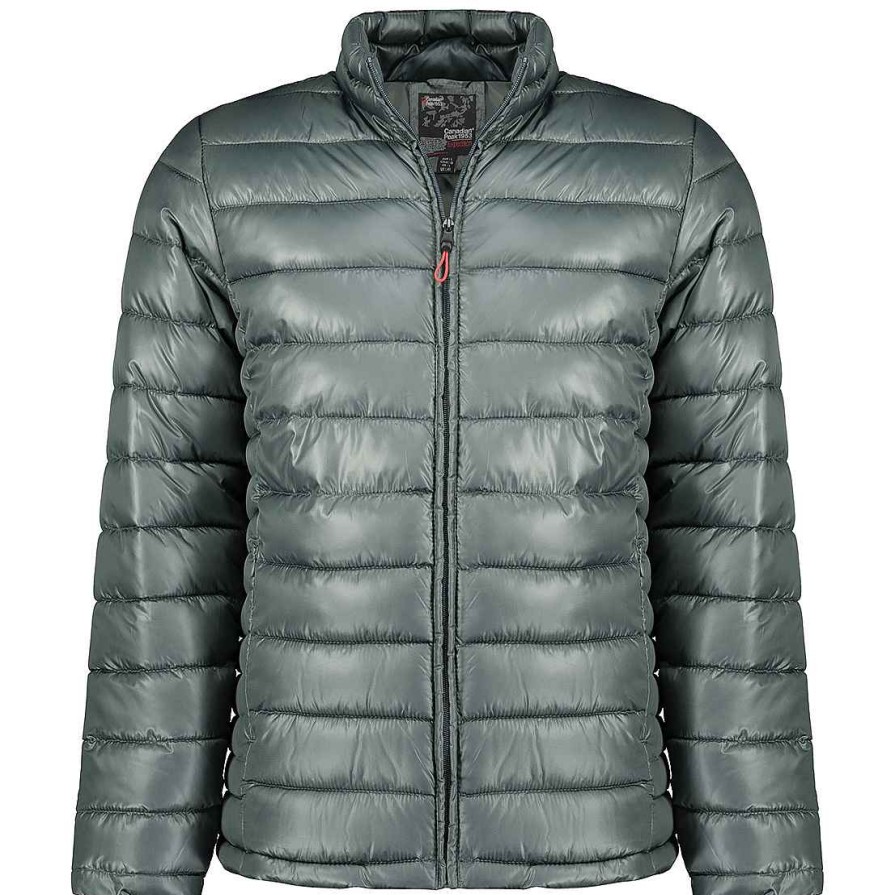 Homme Canadian Peak Blouson | Calendreak Basic Dgrey Rm Cp Men 096