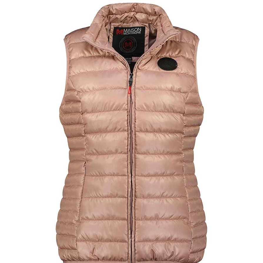 Femme Canadian Peak Gilet | Annemai Vest Basic Old Pink Mt Lady 096