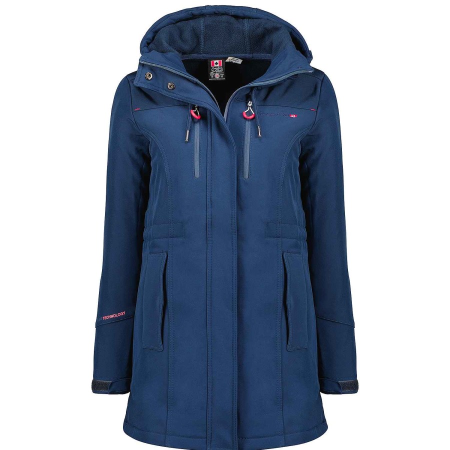 Femme Canadian Peak Coquille Souple | Toceaneak Navy Rm Bs Lady 009