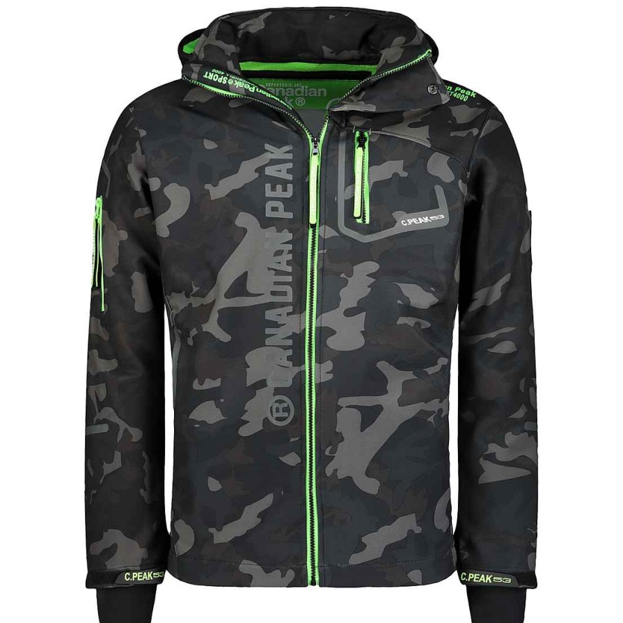 Homme Canadian Peak Coquille Souple | Tamal Camo Men Cp 007