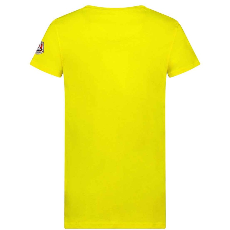 Homme Canadian Peak T-Shirt | Jerable Men Yellow Cp Rm Men 235