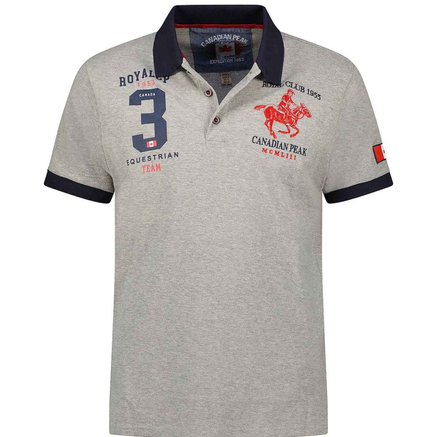 Homme Canadian Peak Polo | Klubeak Bgrey Rm Men 419