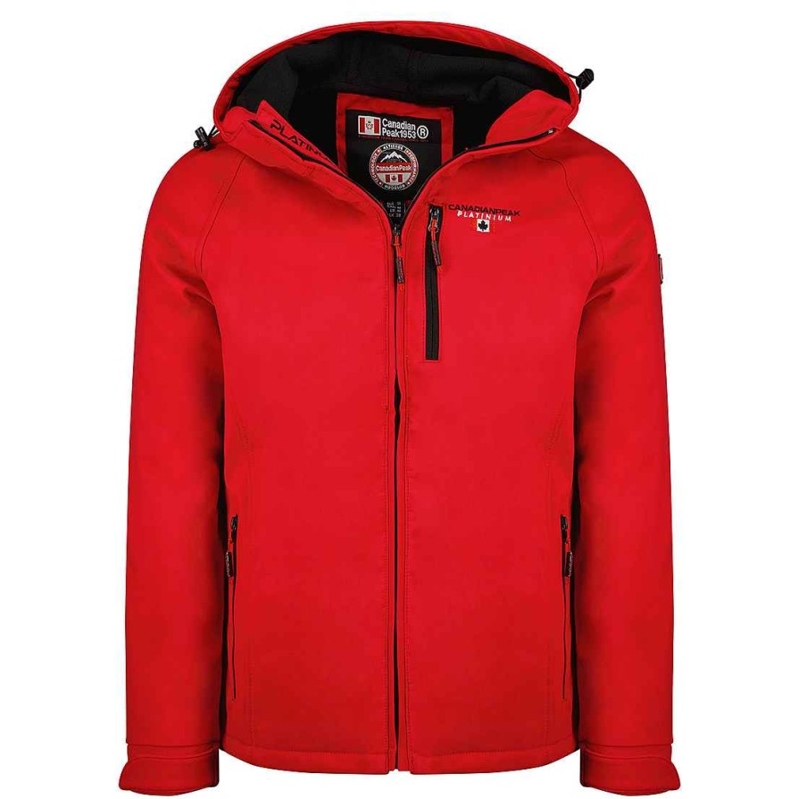 Homme Canadian Peak Coquille Souple | Takiteak Red Rm Men 250