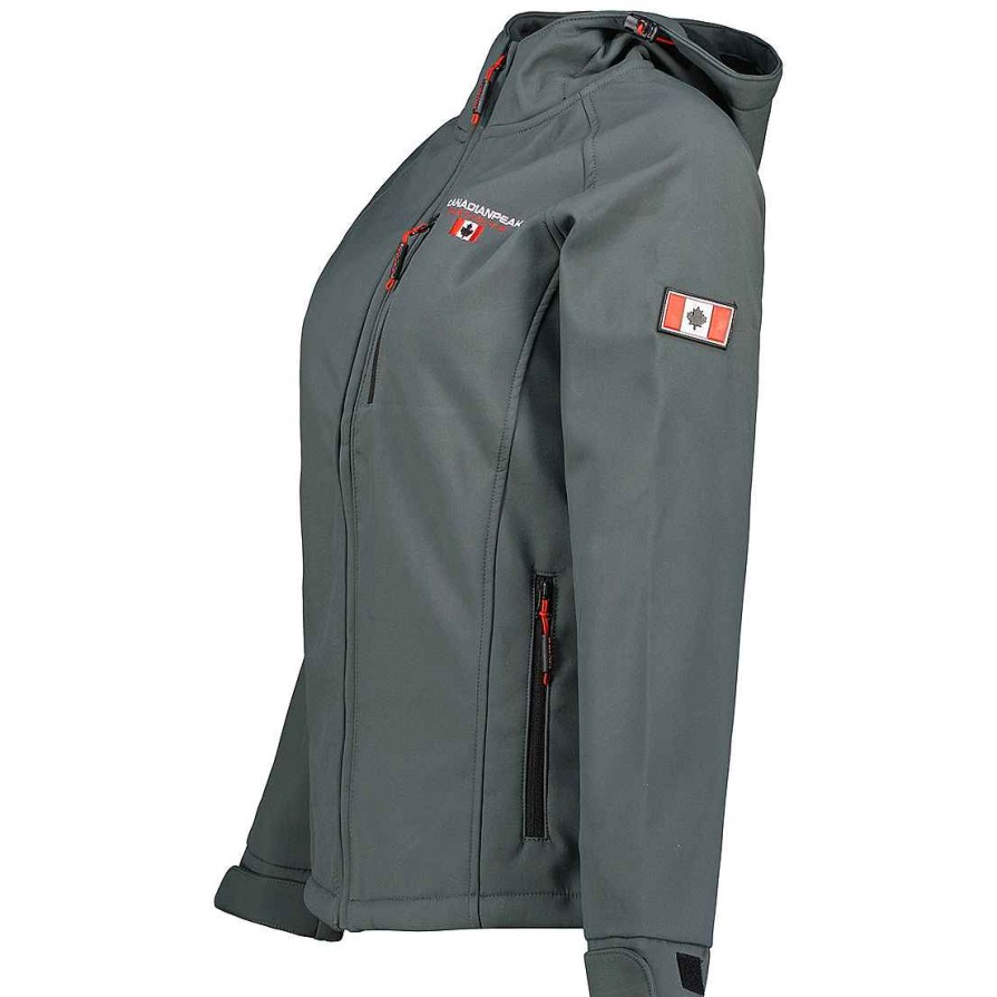 Femme Canadian Peak Coquille Souple | Tacereak Dgrey Rm Lady 250