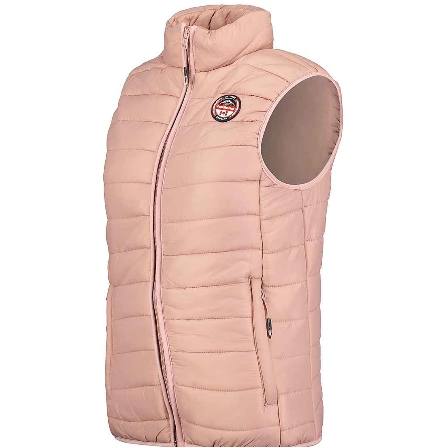 Femme Canadian Peak Gilet | Vatikeak Basic Old Pink Cp Rm Lady 233