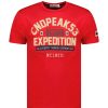 Homme Canadian Peak T-Shirt | Jermaniteak Red Rm Men 207