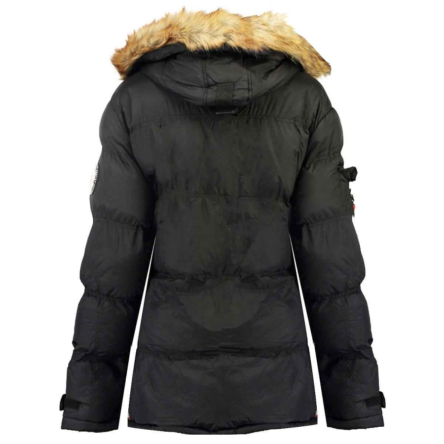 Fille Canadian Peak Parka | Bukka Navy Girl 001