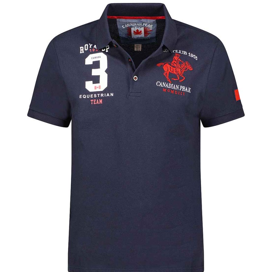 Homme Canadian Peak Polo | Klubeak Navy Rm Men 419