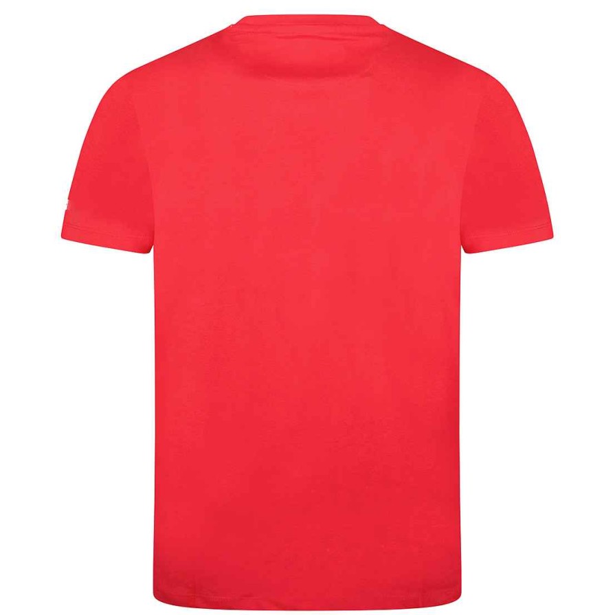 Homme Canadian Peak T-Shirt | Jhageneak Red Rm Men 249