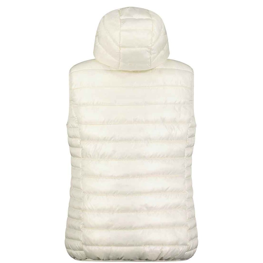 Femme Canadian Peak Gilet | Annemai Vest Hood Mt Off White Lady 096