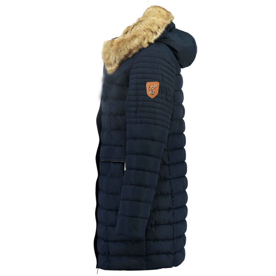 Femme Canadian Peak Parka | Charlizeak Navy Lady Cp 054