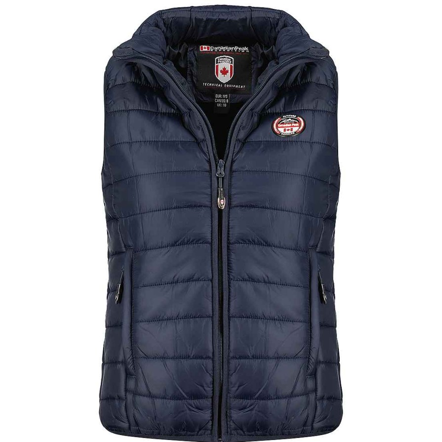 Femme Canadian Peak Gilet | Vatikeak Basic Navy Cp Rm Lady 233