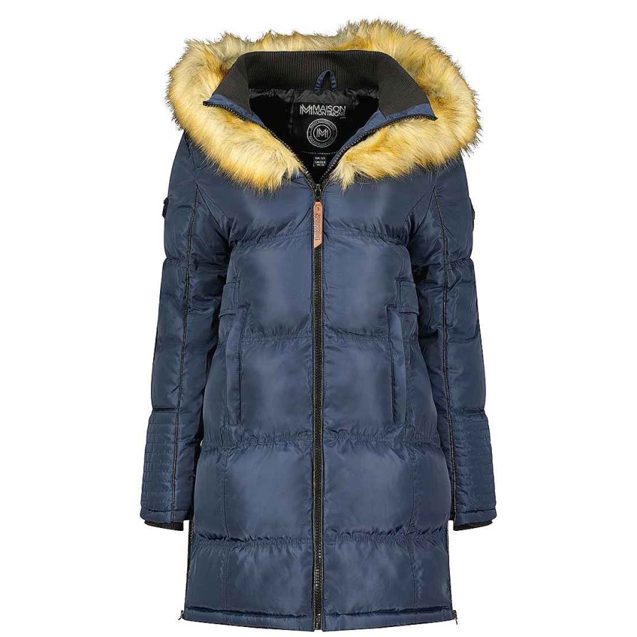 Femme Canadian Peak Parka | Beautimai Navy Rm Lady 021