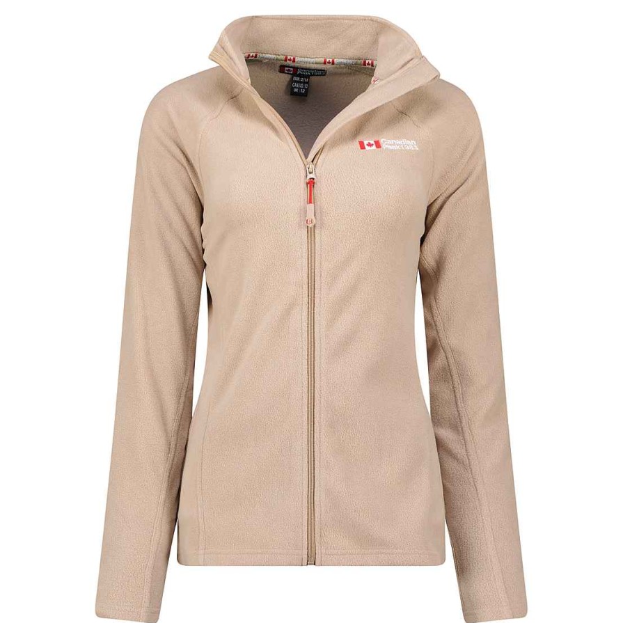 Femme Canadian Peak Polaire | Tugeak Fz Rm Beige Lady 224