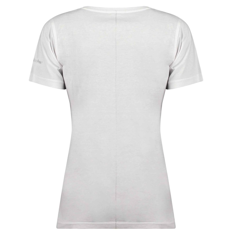 Femme Canadian Peak T-Shirt | Jwildeak White Rm Lady 204