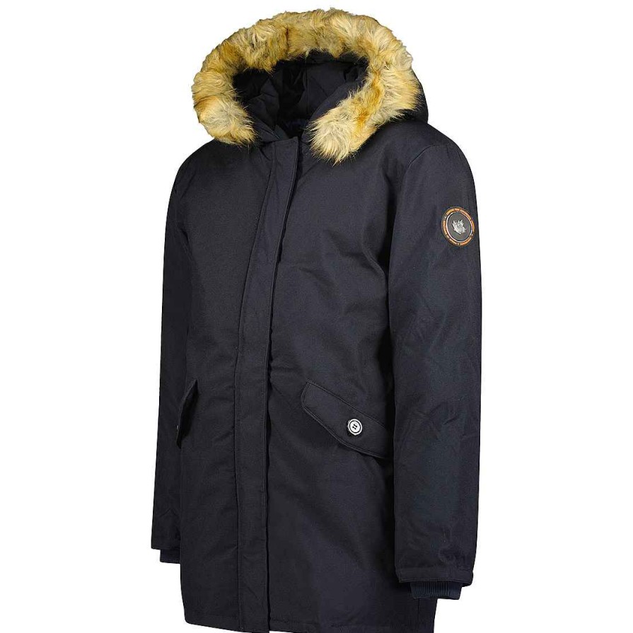 Homme Canadian Peak Parka | Bagweak Navy Cp Rm Men 001