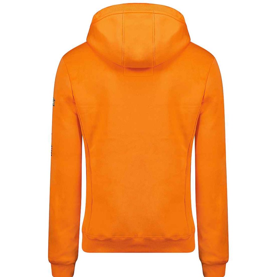 Homme Canadian Peak Transpirer | Galapagos Fluo Orange Men Cp Rm 100