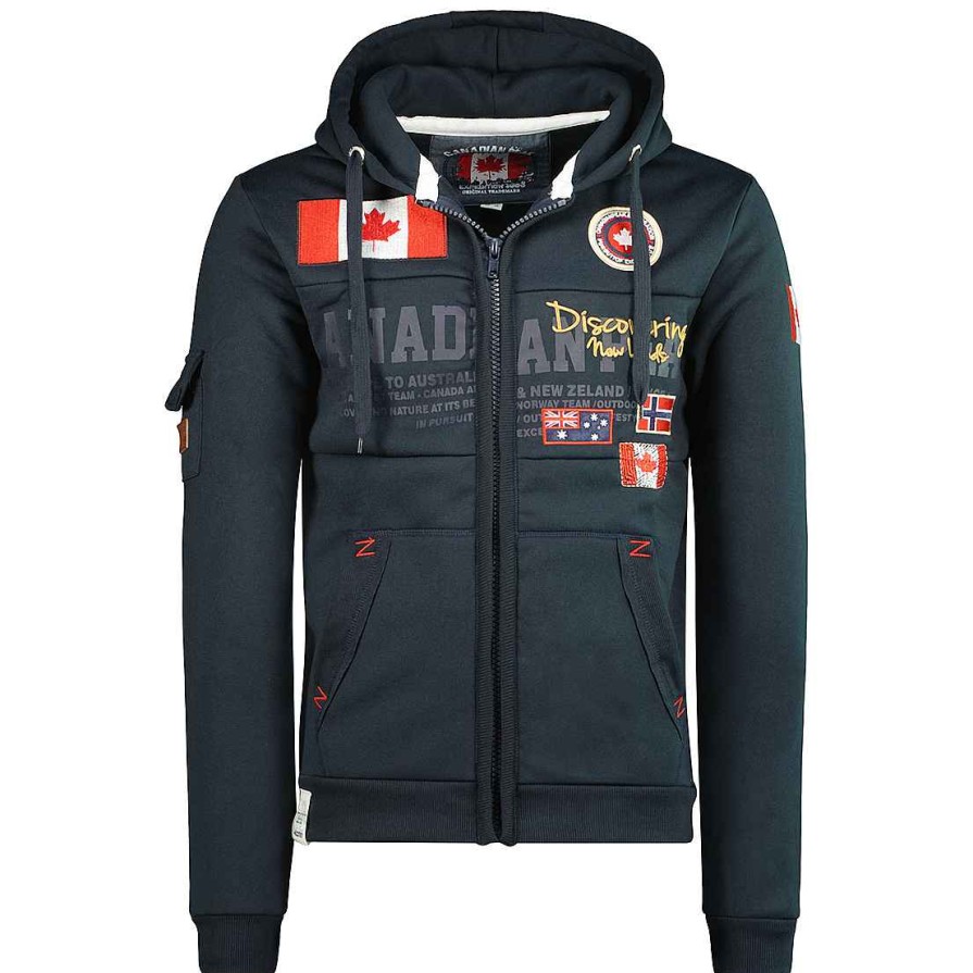 Homme Canadian Peak Transpirer | Fipeak Navy Men 007 Rm