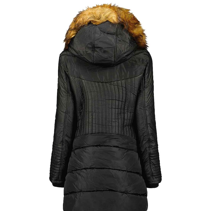 Femme Canadian Peak Parka | Ausmai Black Lady Mt 068