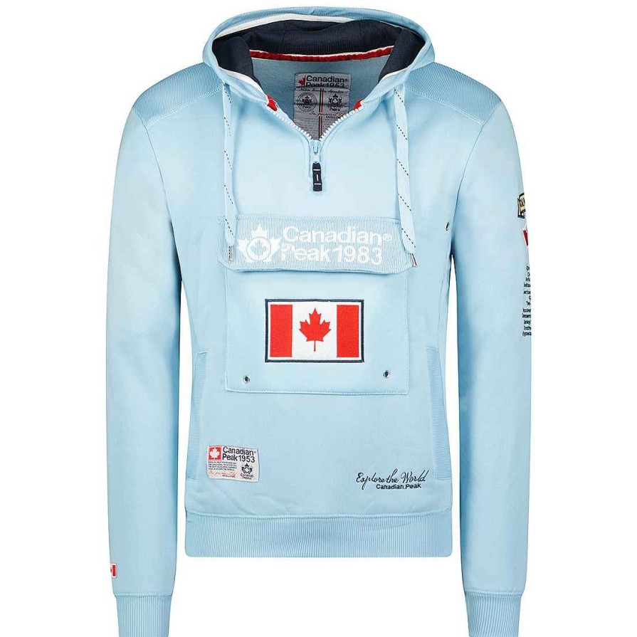 Homme Canadian Peak Transpirer | Galapagos Sky Blue Cp Men 054 Pop