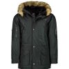 Femme Canadian Peak Parka | Airstop Black Lady 054