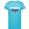 Homme Canadian Peak T-Shirt | Jouppeak Turquoise Rm Men 235