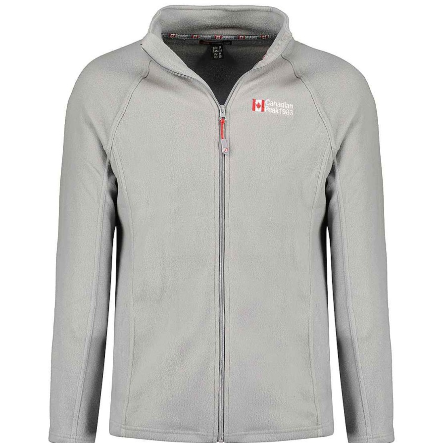 Homme Canadian Peak Polaire | Tugeak Fz Lgrey Rm Men 235