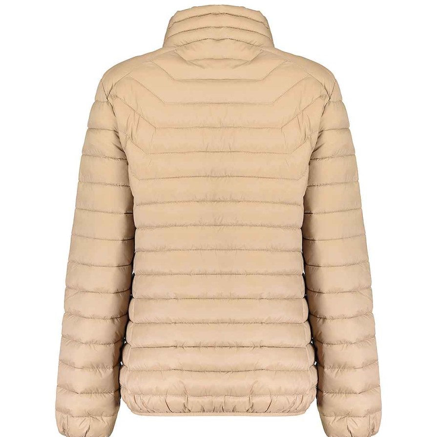 Femme Canadian Peak Blouson | Astonicheak Basic Taupe Lady 054